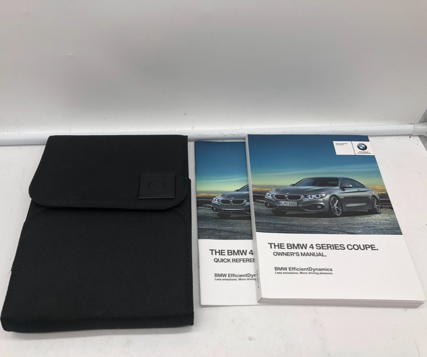 2016 BMW 4 Series Sedan Owners Manual Set with Case OEM B03B44003