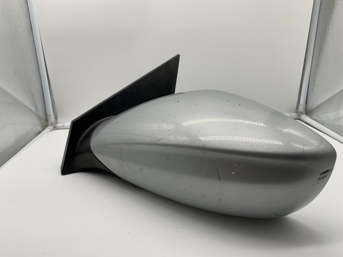 2011-2014 Hyundai Sonata Driver Side View Power Door Mirror Silver OEM B04B22037