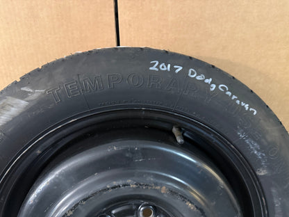 2012-2020 Dodge Grand Caravan 17" Spare Tire Wheel Donut Compact T145/80R17 OEM1