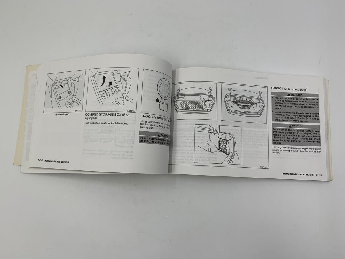 2006 Nissan Altima Owners Manual Set with Case OEM C02B40025