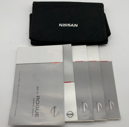2013 Nissan Rogue Owners Manual Set with Case OEM B02B56001