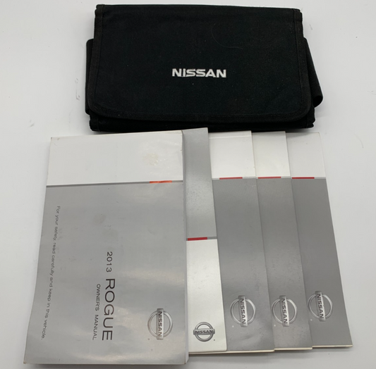 2013 Nissan Rogue Owners Manual Set with Case OEM B02B56001