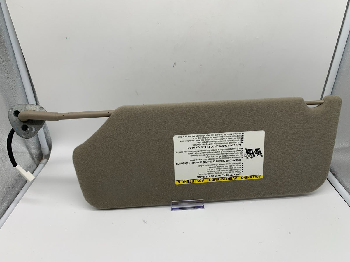 2011-2014 Toyota Sienna Passenger Visor Sunvisor Gray Illuminated OEM C04B68013