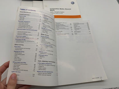 2015 Volkswagen Jetta Owners Manual Set with Case OEM D03B10002