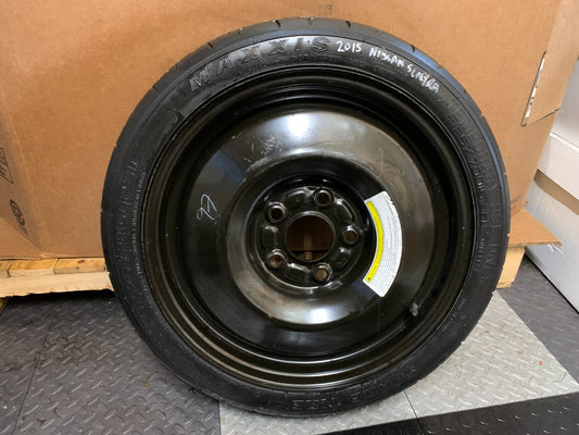 2015-2019 Nissan Sentra 16" Spare Tire Wheel Compact Donut T125/70D16 Maxxis