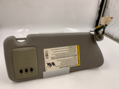 2003-2007 Cadillac CTS Driver Sun Visor Gray Illuminated OEM D02B70011