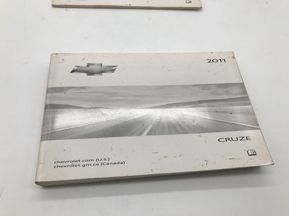 2011 Chevrolet Cruze Owners Manual Set OEM C02B45036