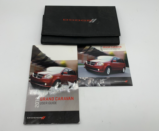 2013 Dodge Grand Caravan Owners Manual Set with Case OEM C03B29003