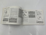 1998 Nissan Pathfinder Owners Manual Handbook OEM GO3B10027