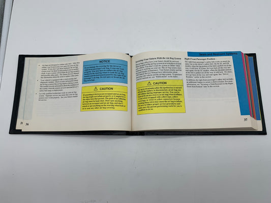 1996 Saturn S Series Owners Manual OEM A01B41016