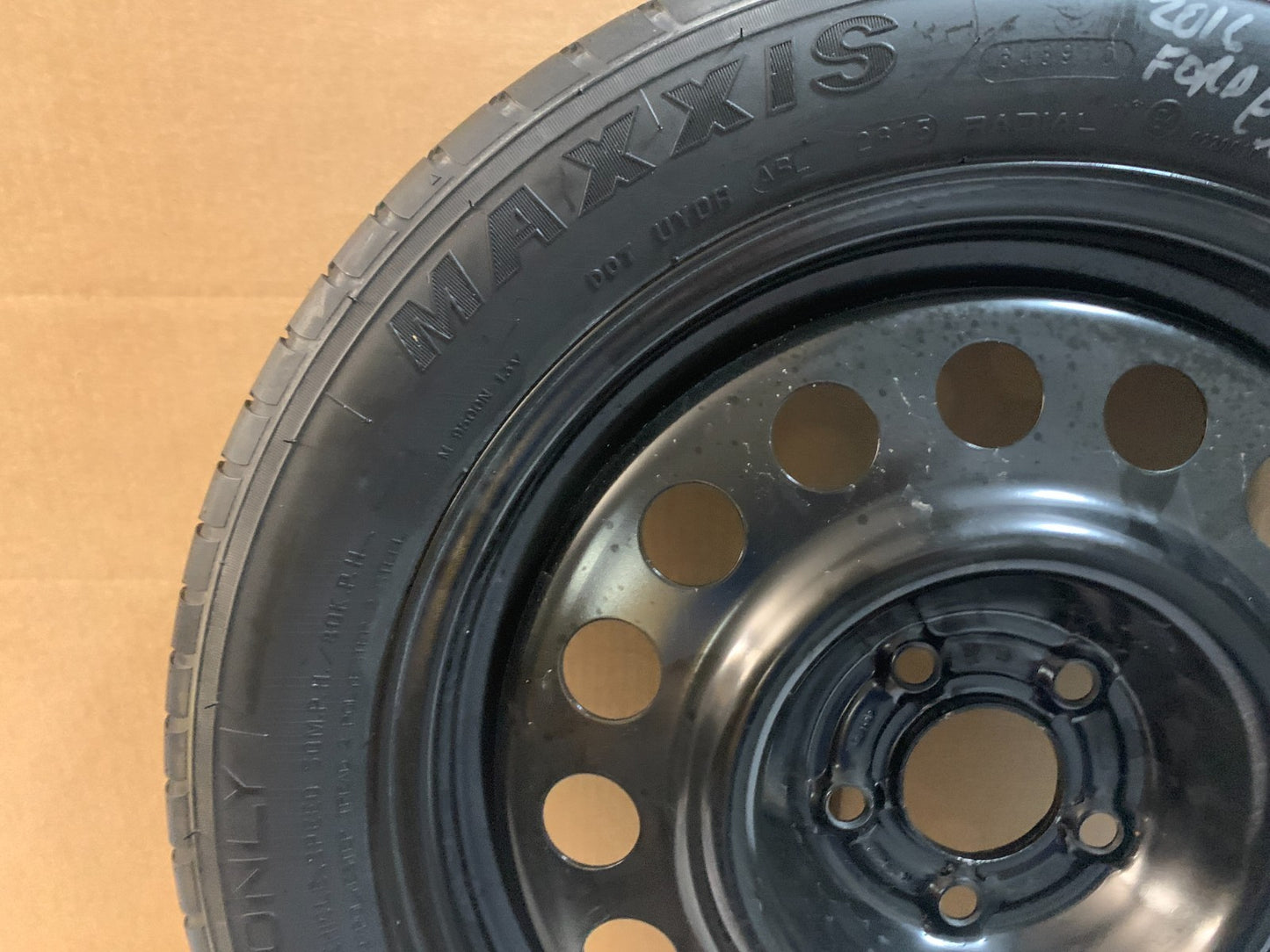 2013-2019 Ford Escape Spare Tire 17" Compact Donut with Jack Kit T155/70R17 OEM