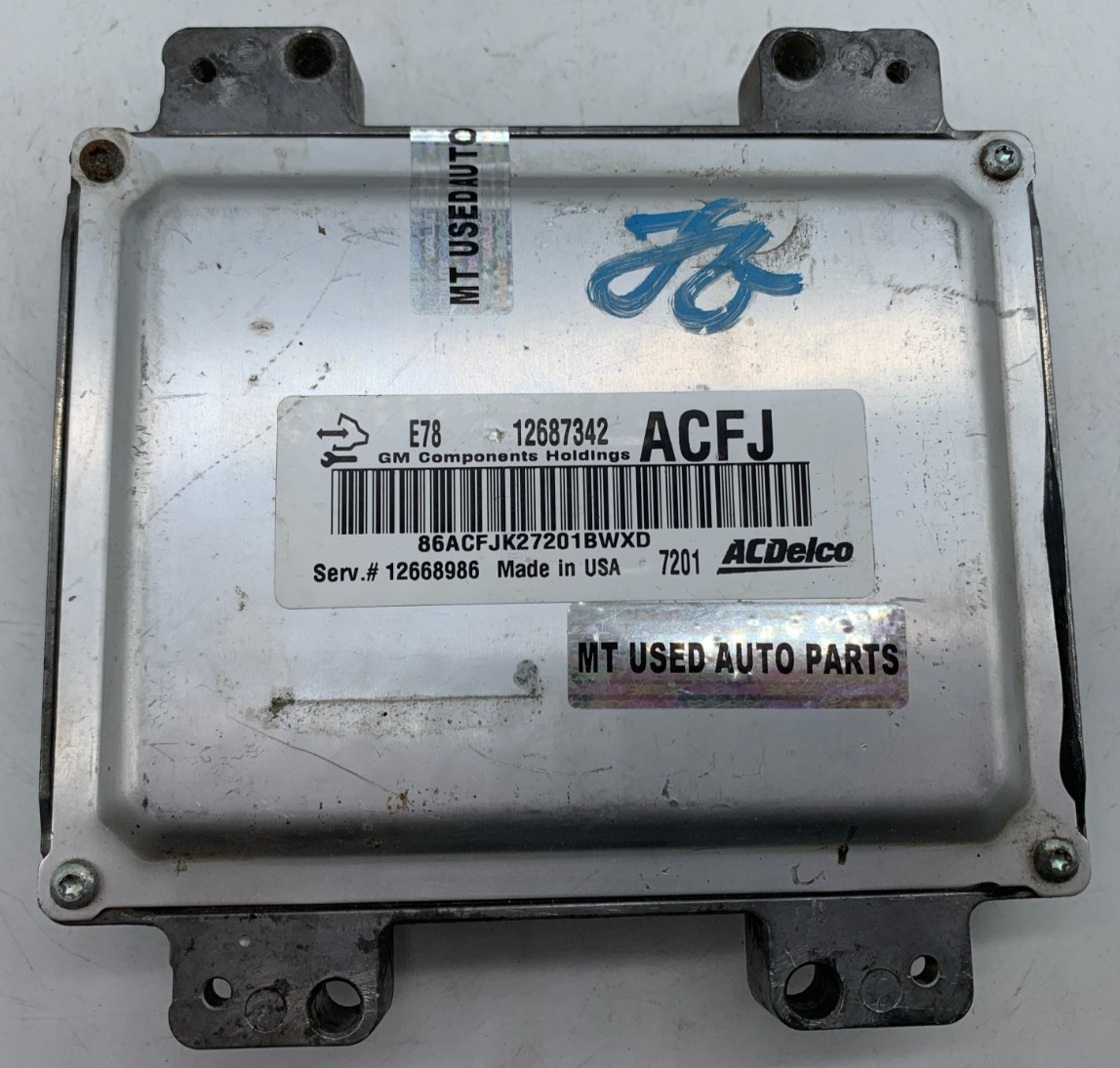 2017-2019 Chevrolet Silverado 2500 Engine Control Module Unit ECU ECM A04B02012