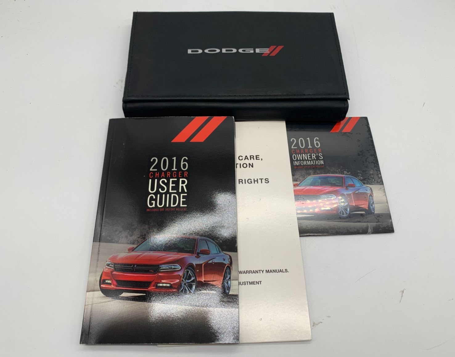 2016 Dodge Charger Owners Manual Set with Case OEM C02B12035