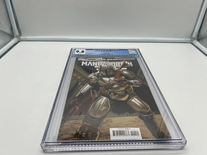 Star Wars The Mandalorian #4 CGC 9.8 Land 1:50 Variant 1st App of Cara Dune