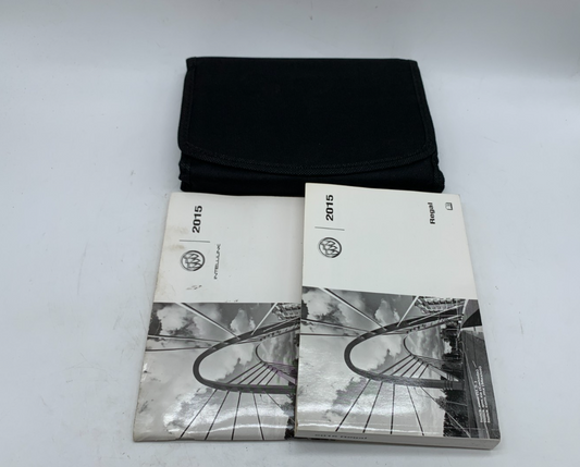 2015 Buick Regal Owners Manual Set with Case OEM B01B24010