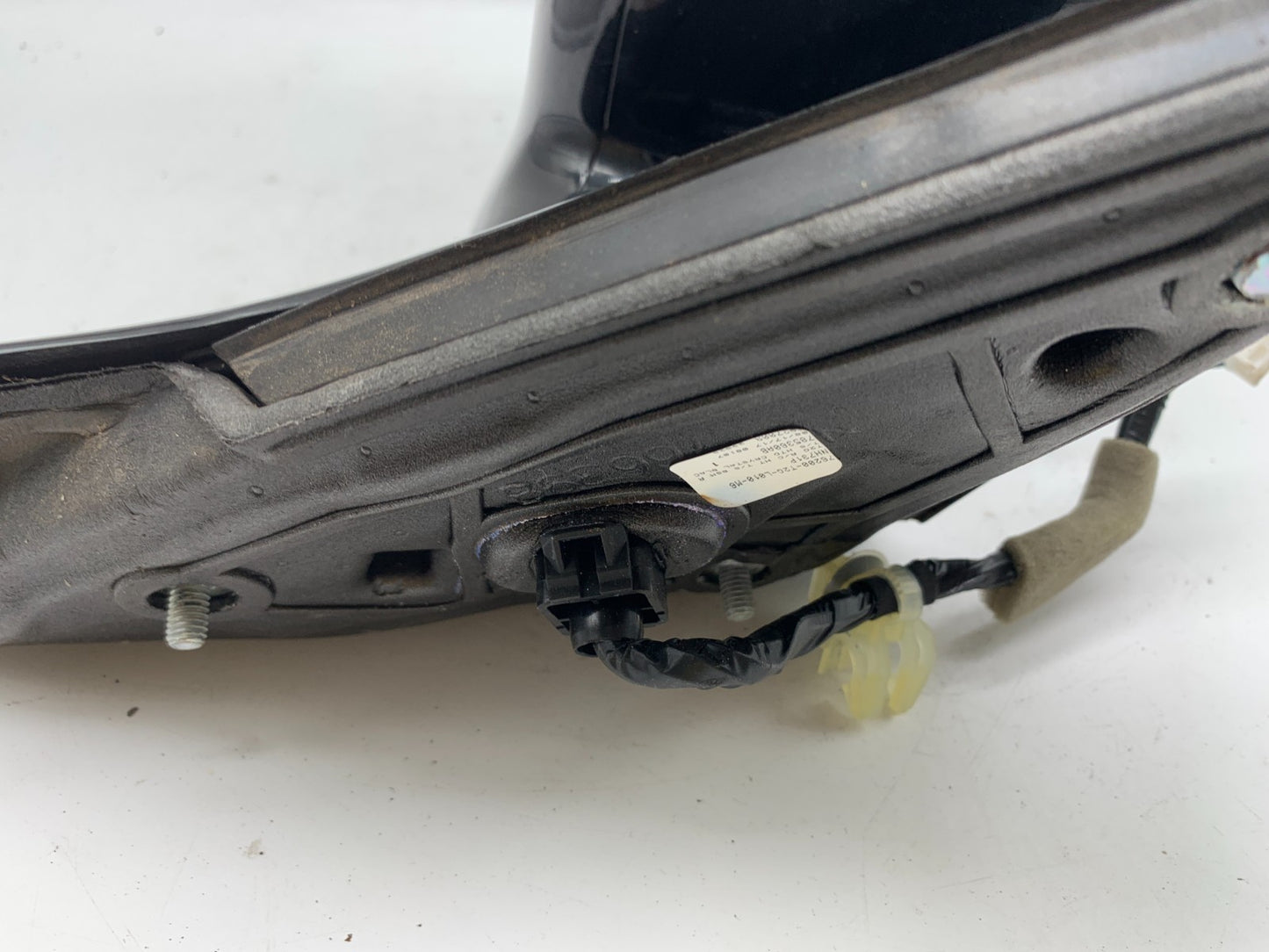 2013-2017 Honda Accord Sedan Passenger Side View Power Door Mirror Blk D02B22004