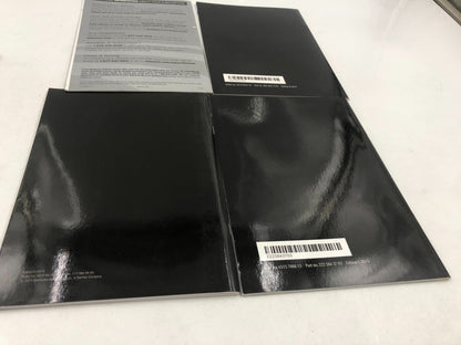 2016 Mercedes-Benz C Class Owners Manual Set with Case OEM E03B32059