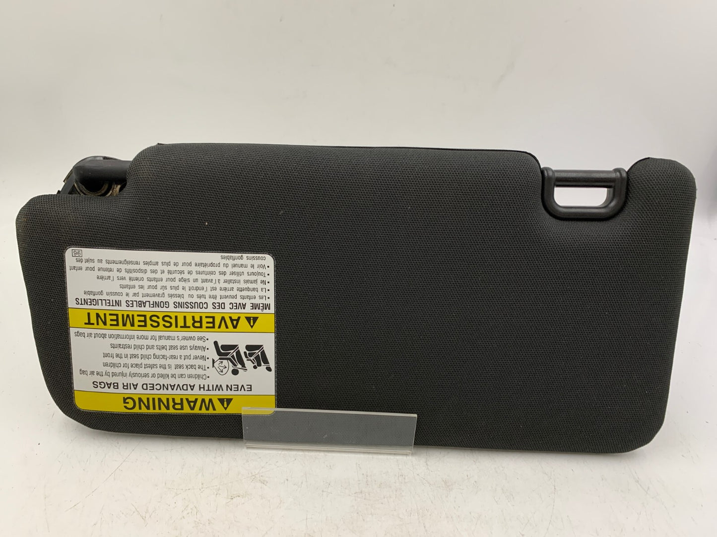 2015-2021 Subaru WRX Passenger Sun Visor Black Illuminated OEM B03B04006