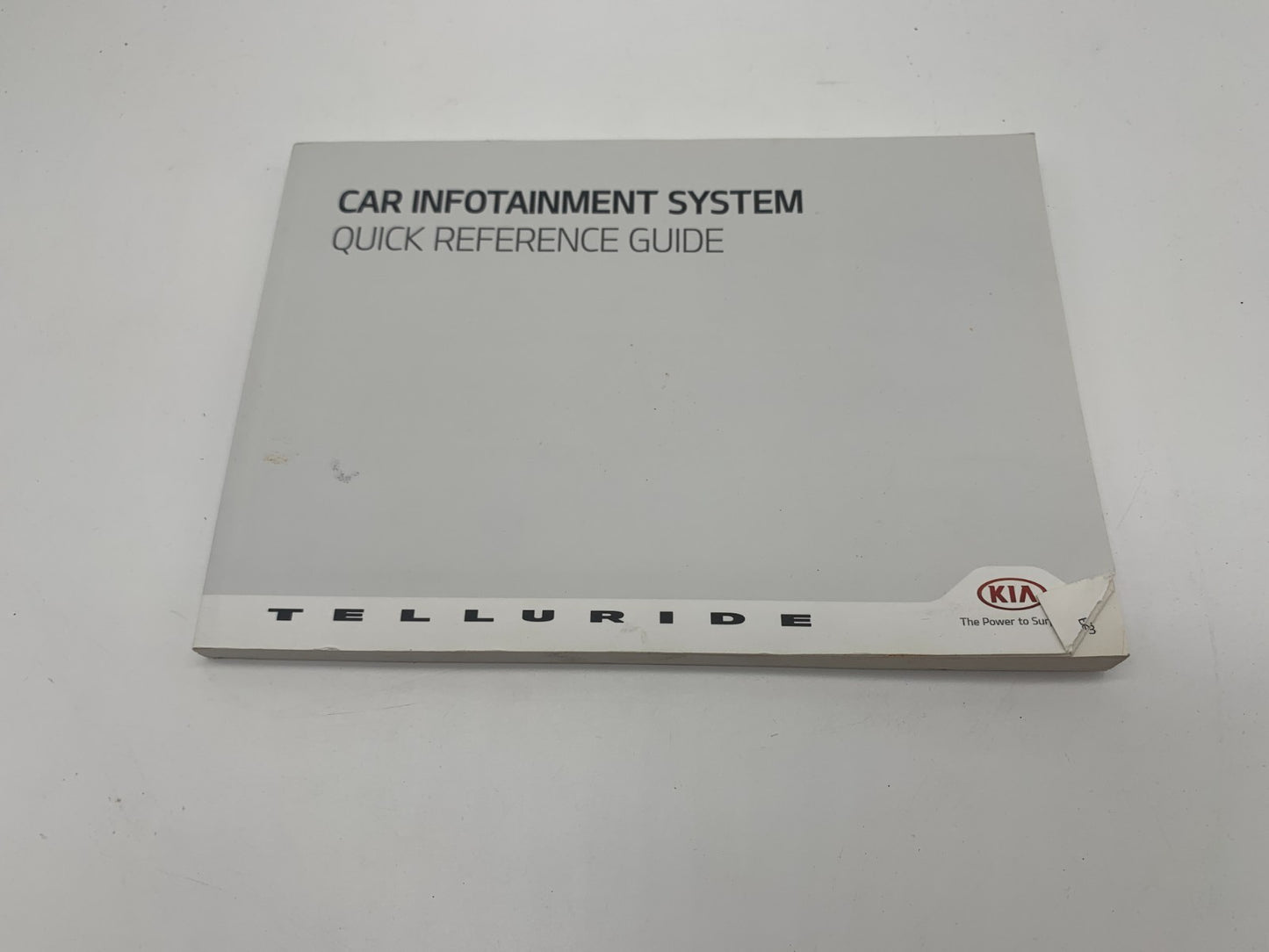 2020 Kia Telluride Owners Manual Set with Case OEM A02B36014
