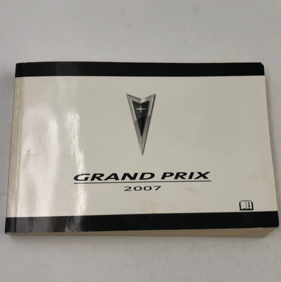 2007 Pontiac Grand Prix Owners Manual OEM A01B03005