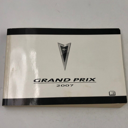 2007 Pontiac Grand Prix Owners Manual OEM A01B03005