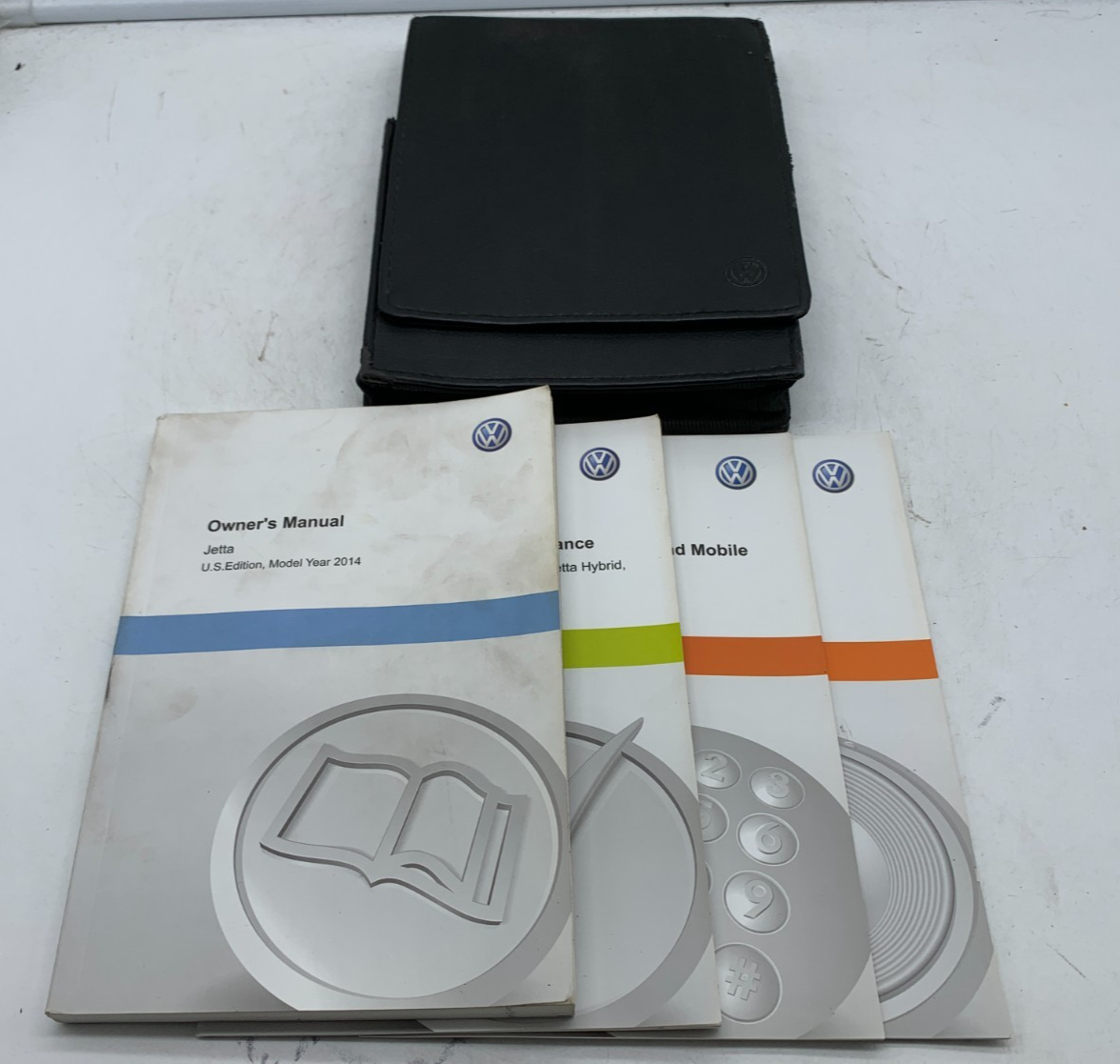 2014 Volkswagen Jetta GTI Owners Manual Set with Case OEM B03B39007