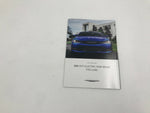 2017 Chrysler 200 Owners Manual with Case OEM H02B11013
