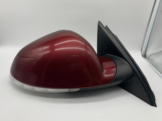 2014-2017 Buick Regal Passenger Side View Power Door Mirror Red BSA OEM