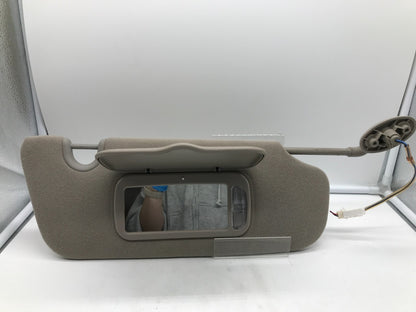 2002-2003 Jeep Liberty Passenger Sun Visor Gray Illumination OEM A01B47014
