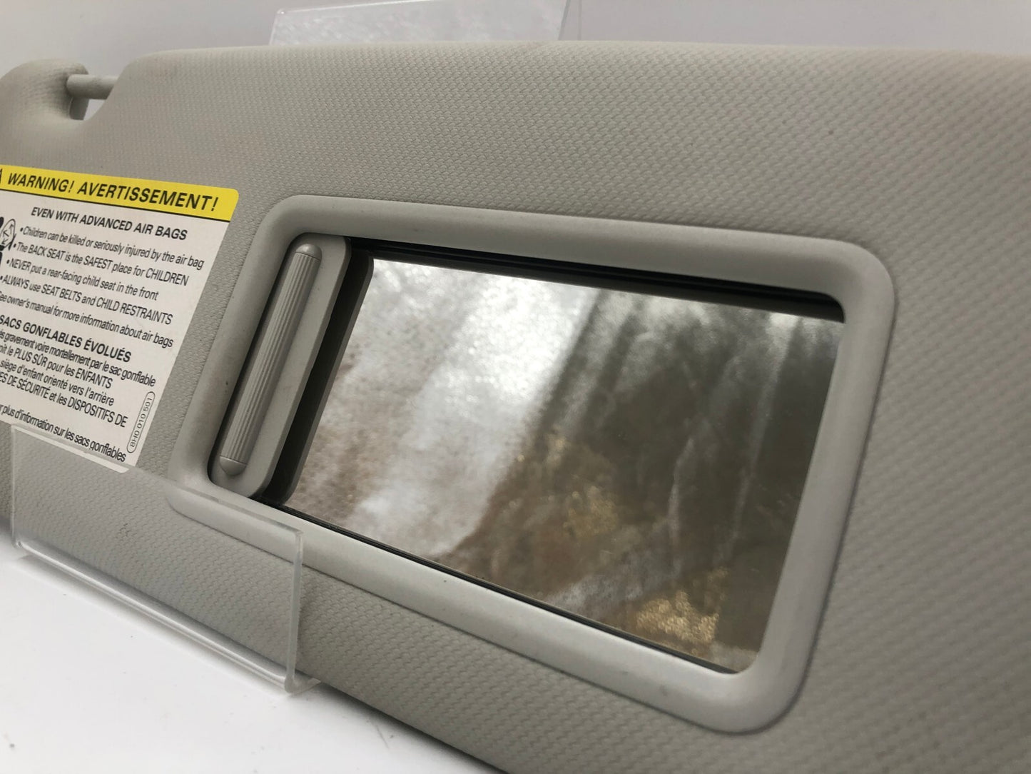 2009-2012 Audi A4 Passenger Sun Visor Sunvisor Gray Illuminated OEM D01B29073