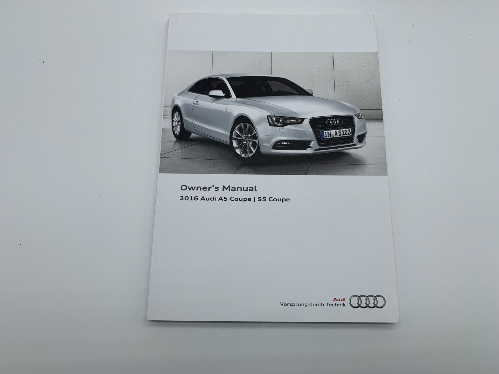 2016 Audi A5 Sedan Owners Manual Set with Case OEM B04B48006