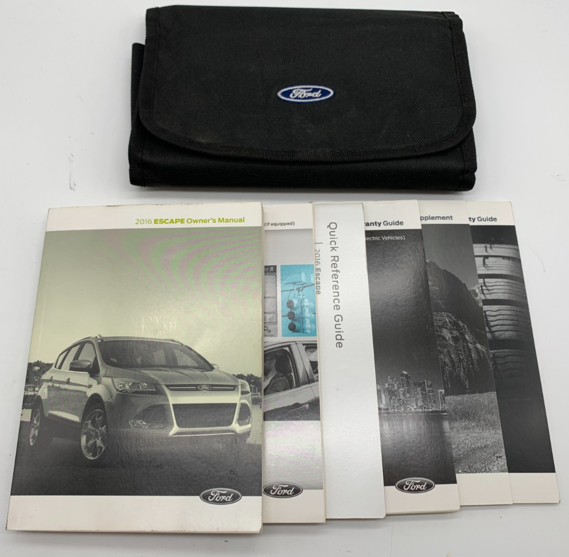 2016 Ford Escape Owners Manual Set with Case OEM B03B02010
