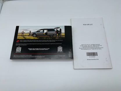 2020 Dodge Caravan Owners Manual Set OEM A02B32004