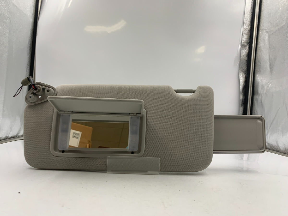 2010-2014 Subaru Legacy Driver Sun Visor Gray Illuminated OEM D01B30082