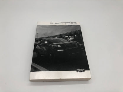 2021 Ford Explorer Police Interceptor Owners Manual OEM D01B42006