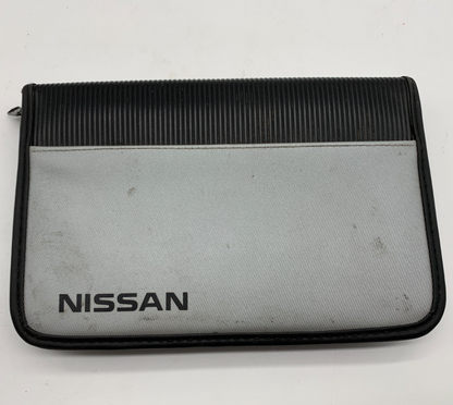 Nissan Owners Manual Case Only OEM D02B39052