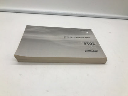 2018 Chevrolet Cruze Owners Manual OEM B03B25079