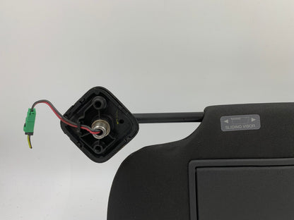 2013-2019 Ford Taurus Driver Sun Visor Illuminated Black OEM E03B58002