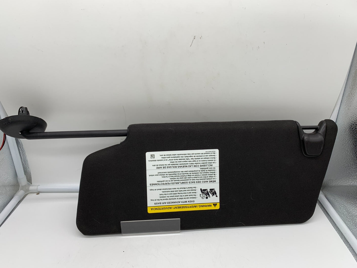2011-2015 Ford Explorer Passenger Sun Visor Sunvisor Black Illuminated C03B36001