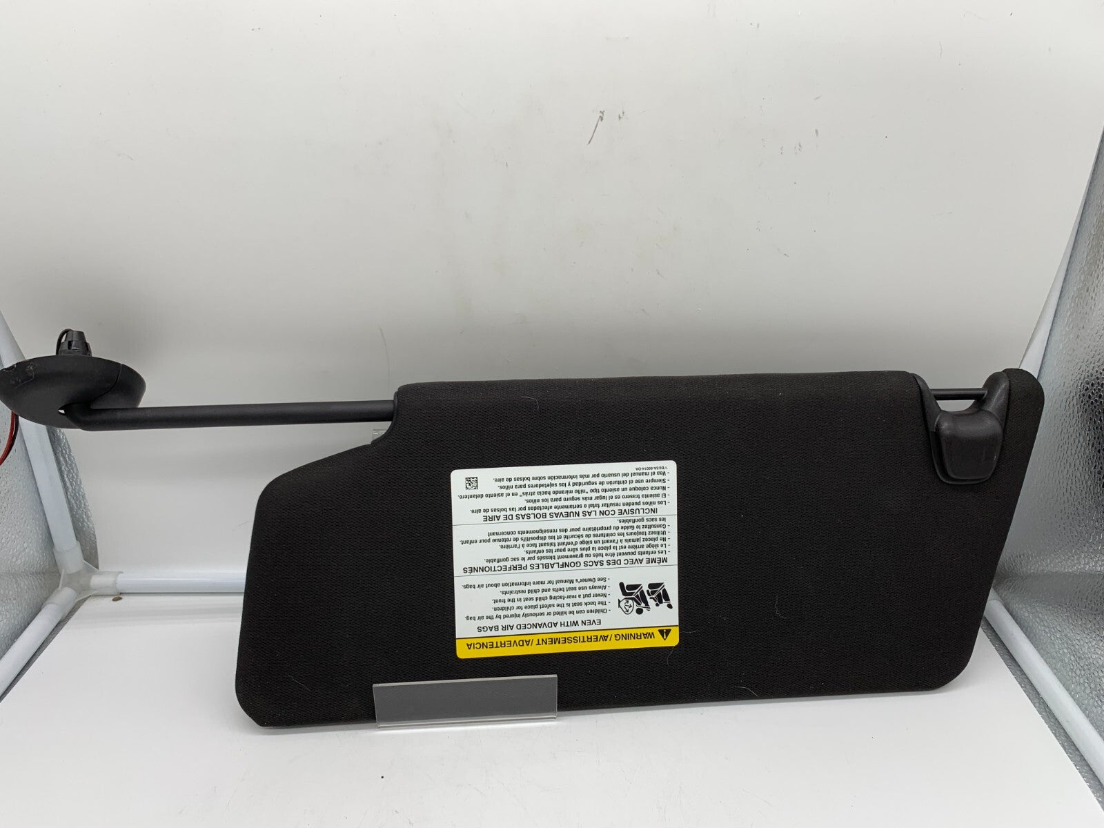 2011-2015 Ford Explorer Passenger Sun Visor Sunvisor Black Illuminated C03B36001