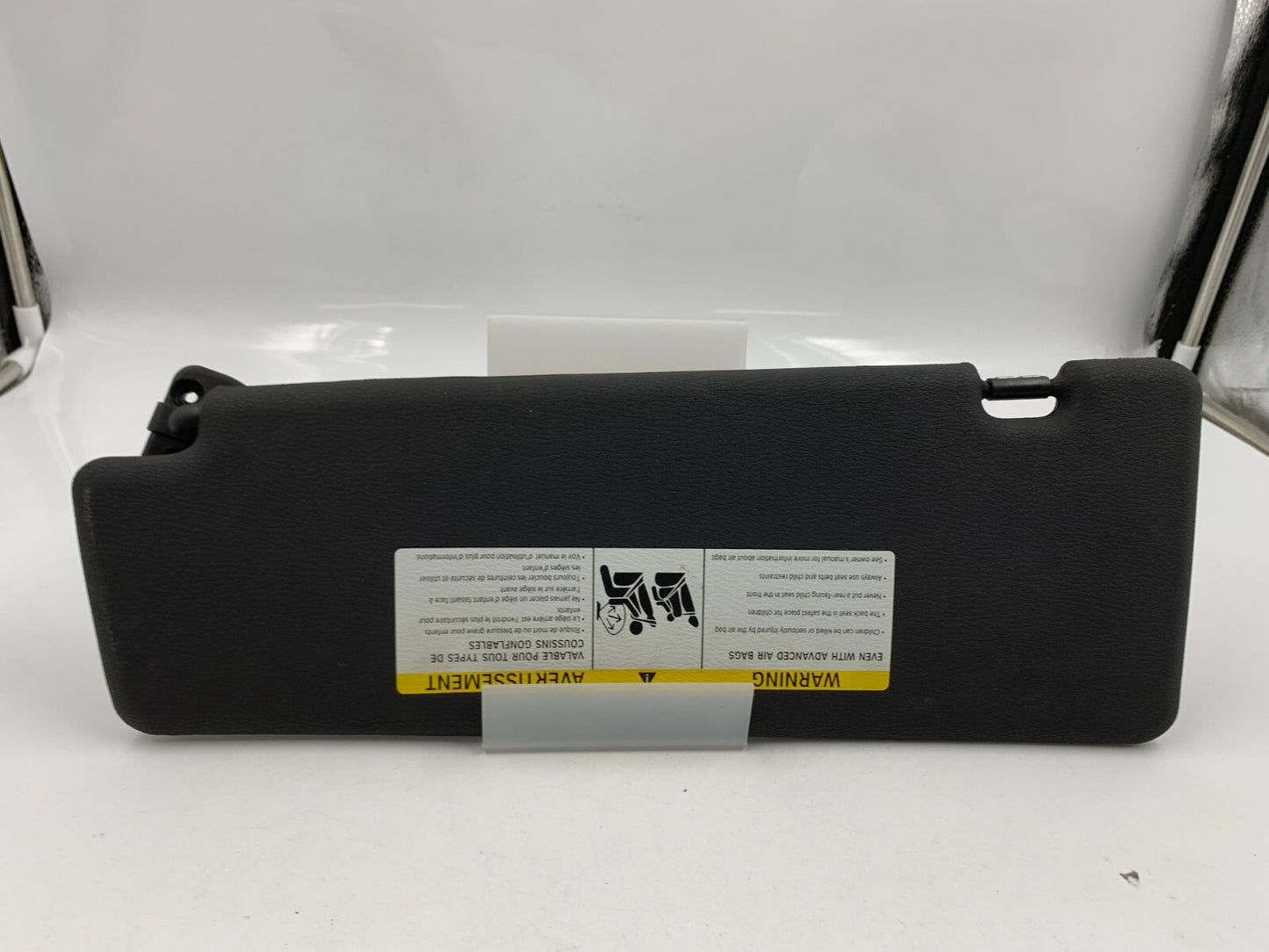 2007-2013 BMW X5 Passenger Sun Visor Black OEM A01B39028