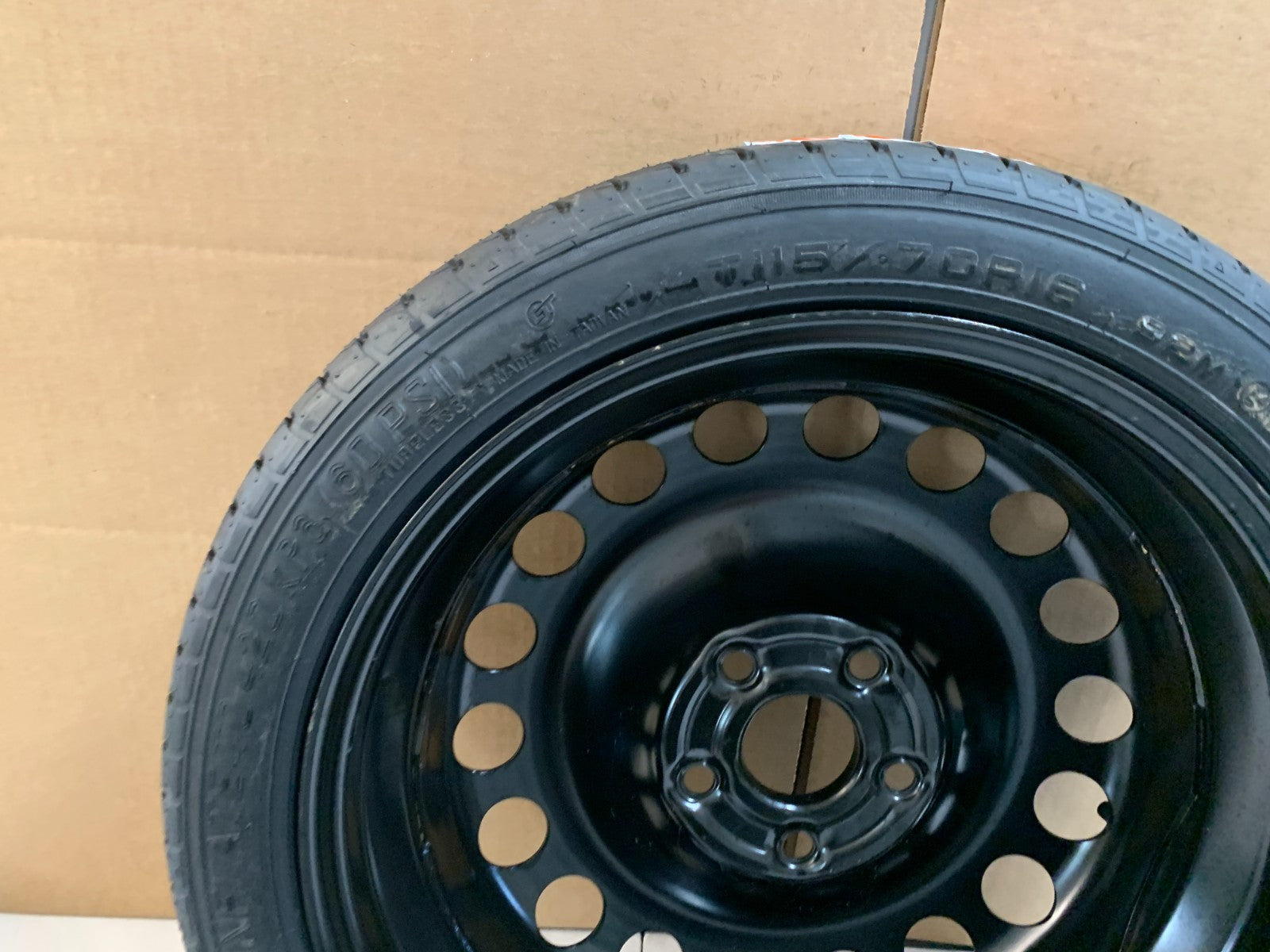 2016-2019 Chevy Cruze Sonic 16" Spare Tire Compact Donut T115/70R16 Maxxis OEM