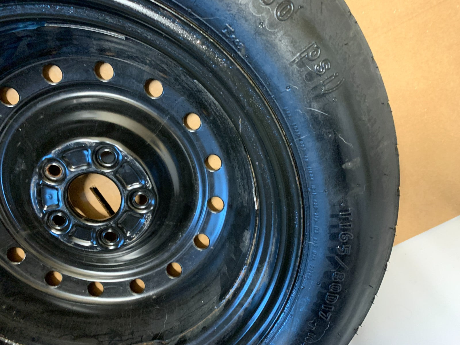 2013-2016 Honda CRV CR-V Spare Tire 17" Wheel Compact Donut T165/80D17