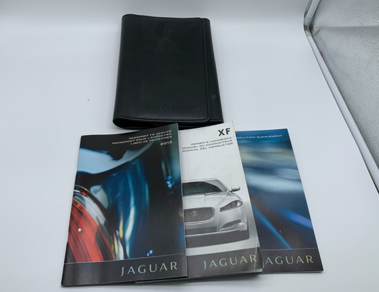 2013 Jaguar XF Owners Manual Set with Case OEM C04B59019