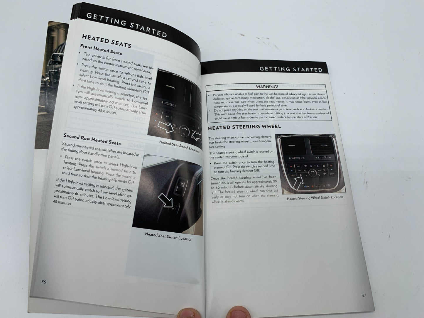2015 Chrysler Town & Country Owners Manual User Guide OEM D02B68006