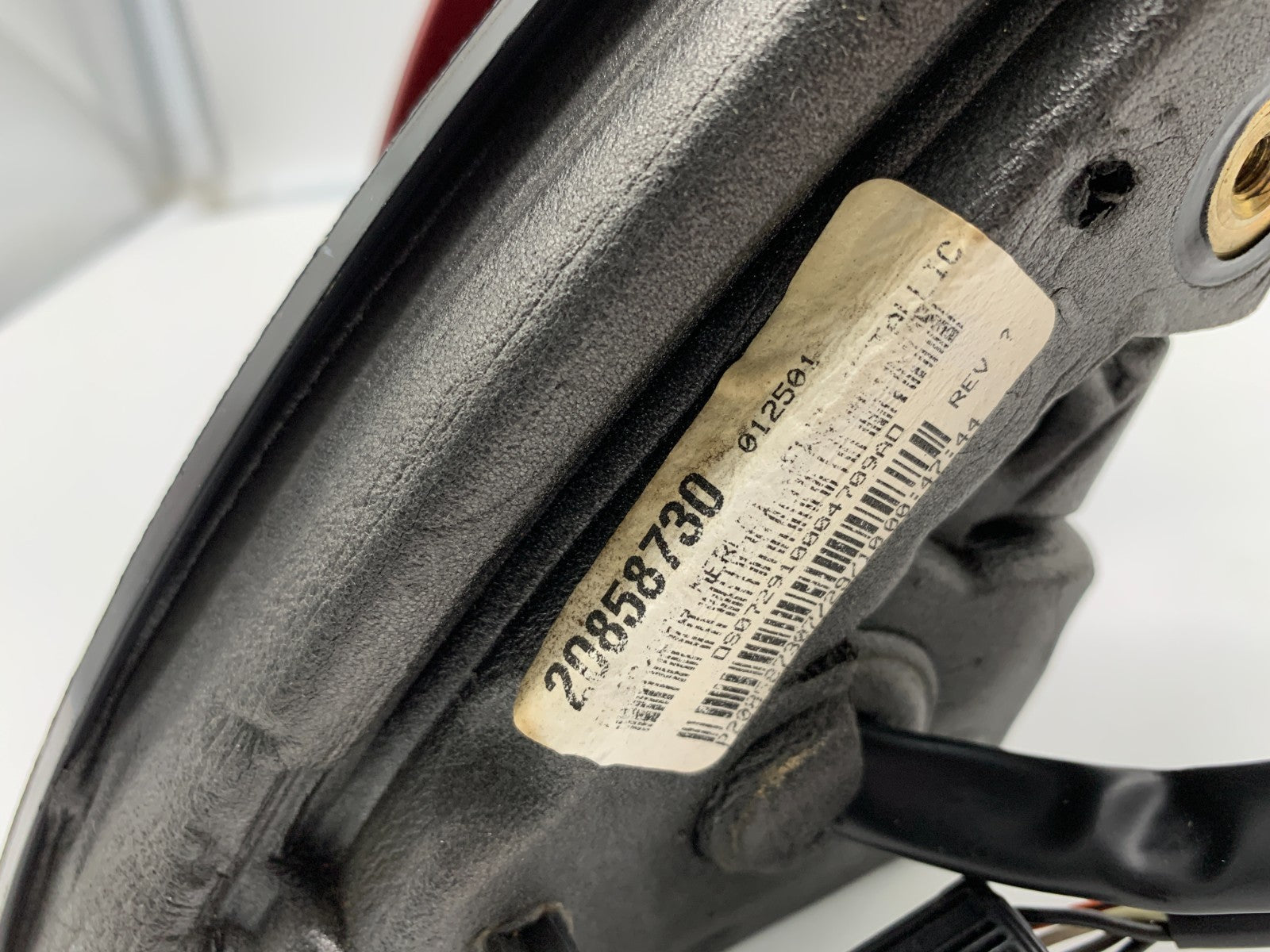 2010-2011 Chevrolet Equinox Passenger Side Power Door Mirror Red OEM B03B32022