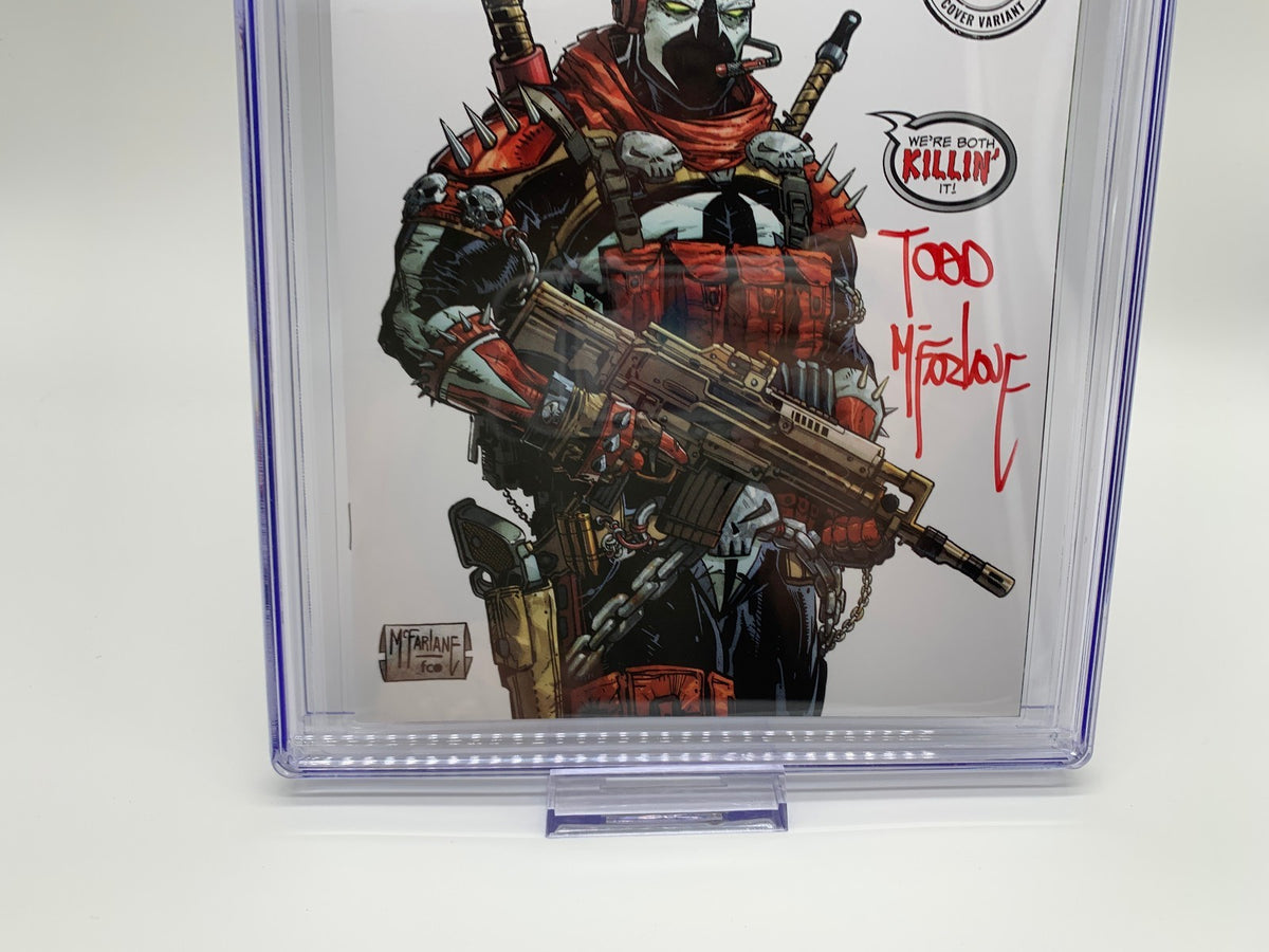 Spawn #350 CGC 9.8 JSA McFarlane Retailer Thank You Cover Signed by McFarlane