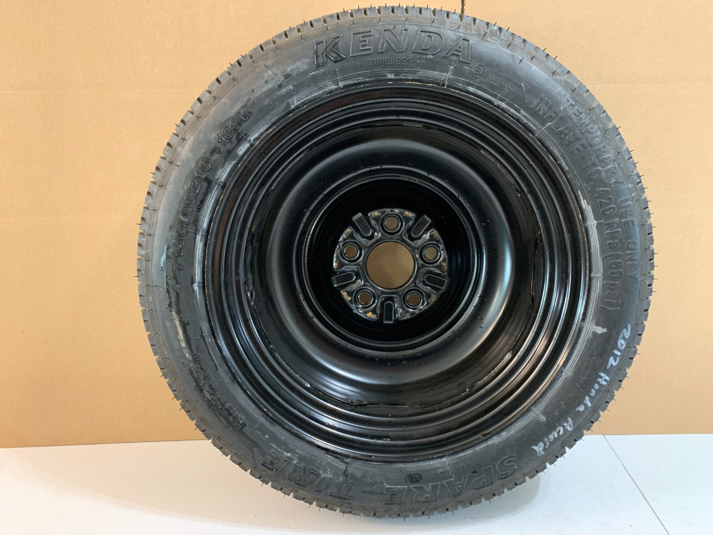 2008-2012 Honda Accord 16" Spare Tire Wheel Compact Donut T135/80D16 OEM