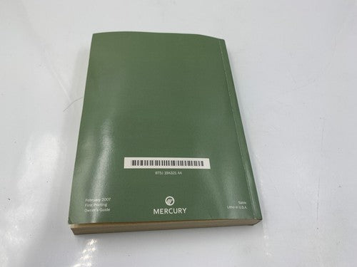 2008 Mercury Sable Owners Manual Set with Case OEM R01B17003