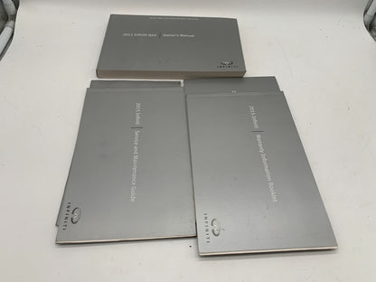 2015 Infiniti Q40 Q 40 Owners Manual Set OEM A01B01016